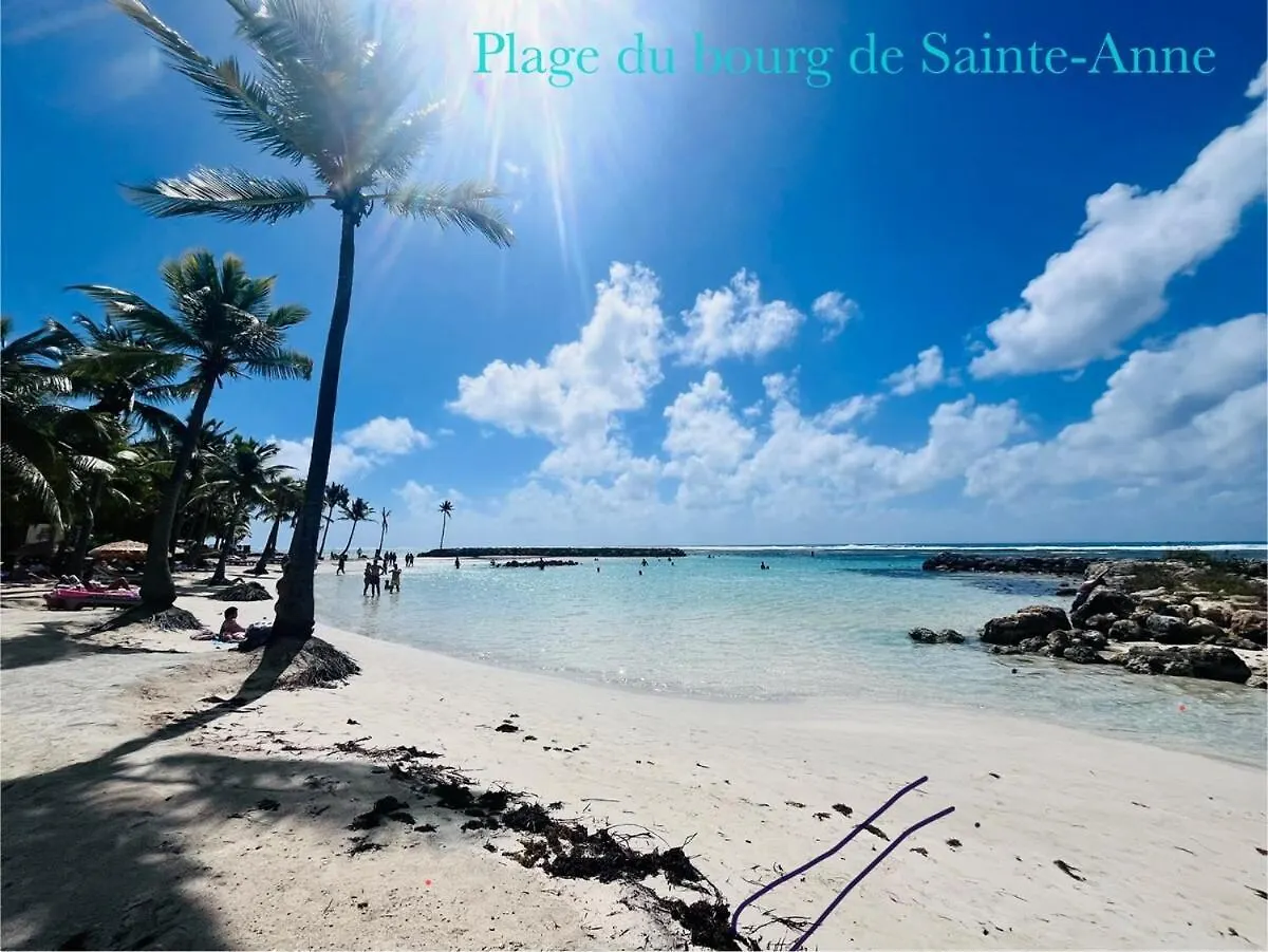 Studio Le Ti'Mojito, 1St Row, Sea View, Guadeloupe, Saint Anne Sainte-Anne  0*, Sainte-Anne (Grande-Terre) Guadeloupe